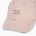 Vans Court Side Curved Bill Jockey sepia rose baseball cap 3