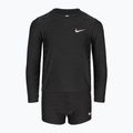 Children's tracksuit Nike Swoosh Motion Club Ls Dk Smoke Grey