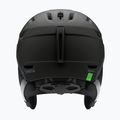 Smith Mission matte black stripes ski helmet 2