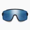 Sunglasses Smith Wildcat matte black/chrp polarized blue mirror/clear 2