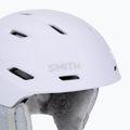 Smith Mirage matte lunar fog ski helmet 7