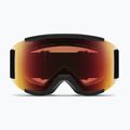 Ski goggles Smith Squad black/chromapop pro photochromic red mirror 8