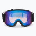Smith Squad XL black/chromapop pro photochromic blue mirror ski goggles 2
