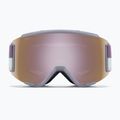 Smith Squad S lunar fog split/chroma everyday rose gold mirror ski goggles 2