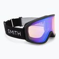Ski goggles Smith Reason OTG black/blue sensor mirror