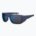 Men's Under Armour Attack MD S3 blue metalized/blue multilayer oleophobic sunglasses 2