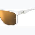 Men's Under Armour Define/G S3 matte white gold/gold mirror sunglasses 7