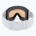 Smith Squad white vapor/chromapop pro photochromic blue mirror ski goggles 2