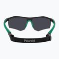 Polaroid PLD 7055/S matte black green/green mirror polarized hc men's sunglasses 5