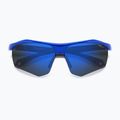 Sunglasses Polaroid PLD 7055/S matte blue/blue mirror polarized high contrast 4