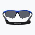 Sunglasses Polaroid PLD 7055/S matte blue/blue mirror polarized high contrast 5