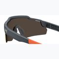 Under Armour Levelup Jr S3 metalized grey/gold mirror children's sunglasses 6