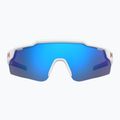 Under Armour Levelup Jr S3 matte white blue/blue multilayer children's sunglasses 3