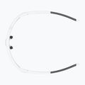 Under Armour Levelup Jr S3 matte white blue/blue multilayer children's sunglasses 5