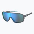 Under Armour Gameday Jr S3 metalized grey/blue multilayer children's sunglasses 2