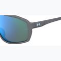 Under Armour Gameday Jr S3 metalized grey/blue multilayer children's sunglasses 7