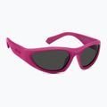 Polaroid PLD 2165/S matte fuchsia/grey polarised sunglasses
