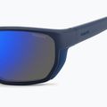 Polaroid PLD 7057/S matte blue/blue mirror polarised men's sunglasses 6