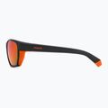 Polaroid PLD 7057/S matte black orange/red multilayer polarised men's sunglasses 6