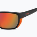 Polaroid PLD 7057/S matte black orange/red multilayer polarised men's sunglasses 7