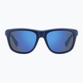 Polaroid PLD 2163/S matte blue/blue mirror polarised sunglasses 3