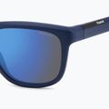Polaroid PLD 2163/S matte blue/blue mirror polarised sunglasses 6