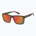 Polaroid PLD 2164/S military green/red multilayer polarised men's sunglasses 2
