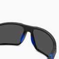 Polaroid PLD 7058/S matte black blue/blue mirror polarized hc men's sunglasses 7