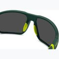Men's Polaroid PLD 7058/S matte green/green mirror polarised high contrast sunglasses 7
