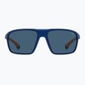 Men's Polaroid PLD 7058/S matte blue/blue polarised high contrast sunglasses 3