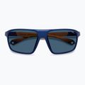 Men's Polaroid PLD 7058/S matte blue/blue polarised high contrast sunglasses 4