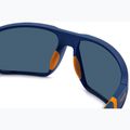 Men's Polaroid PLD 7058/S matte blue/blue polarised high contrast sunglasses 7