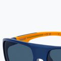 Men's Polaroid PLD 7058/S matte blue/blue polarised high contrast sunglasses 8