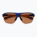 Men's Polaroid PLD 7059/S matte blue orange/brown polarised high contrast sunglasses 3