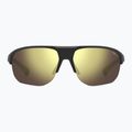 Men's Polaroid PLD 7059/S matte black yellow/gold polarised high contrast sunglasses 2