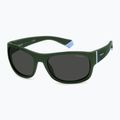 Polaroid PLD 8064/S green/grey polarised children's sunglasses 2