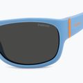 Polaroid PLD 8064/S azure/grey polarised children's sunglasses 5