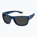 Polaroid PLD 8064/S blue/grey polarised children's sunglasses 2