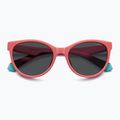 Polaroid PLD 8065/S coral/grey polarised children's sunglasses 4