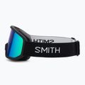 Ski goggles Smith Transfer black/green sol-x mirror 4
