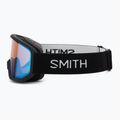 Ski goggles Smith Transfer black/blue sensor mirror 4