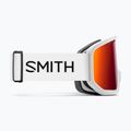 Ski goggles Smith Transfer white/red sol-x mirror 8