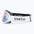 Ski goggles Smith Transfer white/blue sensor mirror 4