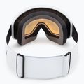 Ski goggles Smith Tribute white/red sol-x mirror 3