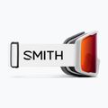 Ski goggles Smith Tribute white/red sol-x mirror 4
