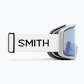 Ski goggles Smith Tribute white/blue sensor mirror 4