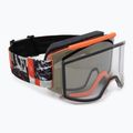 Ski goggles Smith Squad cinder chop up/chrp sun black gold mirror/clear