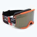 Ski goggles Smith Squad cinder chop up/chrp sun black gold mirror/clear 2