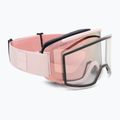 Ski goggles Smith Squad carnation/chrp everyday rose gold mirror/clear