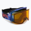 Ski goggles Smith Squad supernova vibes/chrp everyday blue mirror/clear